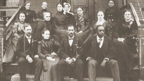 Morristown College faculty photo 1898-1899