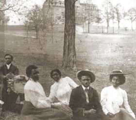 Morristown students, circa 1900