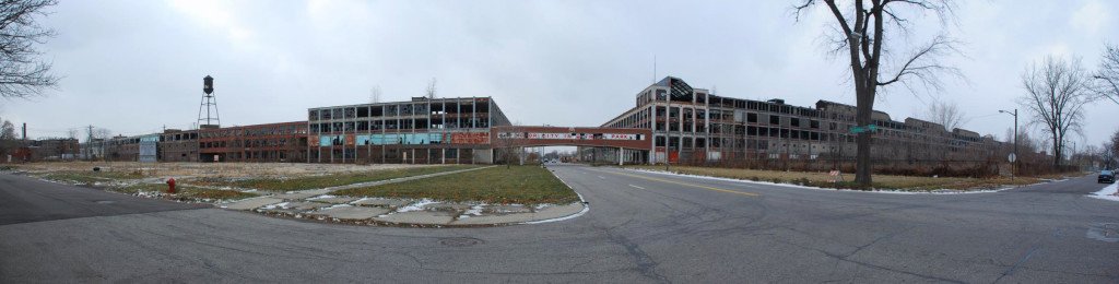 Packard factory panoramic shot circa 2010 Packard factory panoramic shot circa 2010