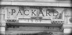 Packard factory façade Packard factory façade
