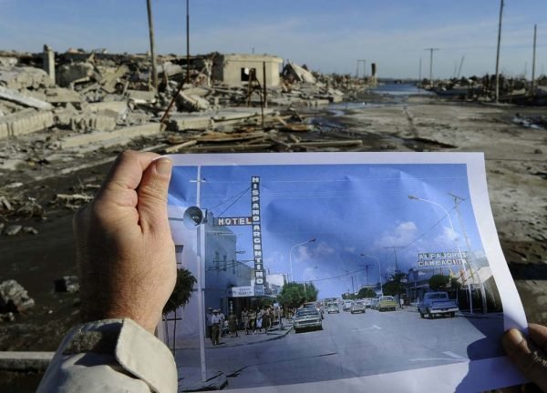Villa Epecuén: Then and now