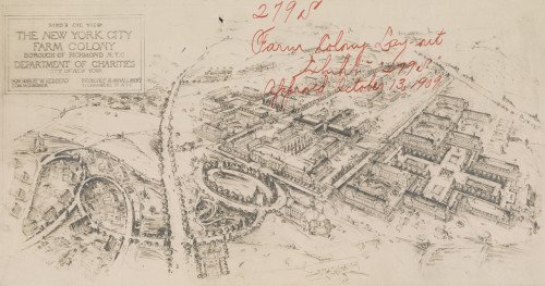 New York City Farm Colony Site Design Raymond F. Almirall