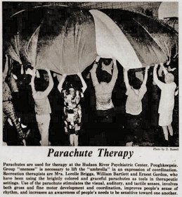 Parachute therapy at Hudson River Psychiatric Center