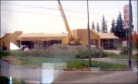 The Howard Johnson's along the turnpike in Dover, New Hampshire, was converted into a Burger King.